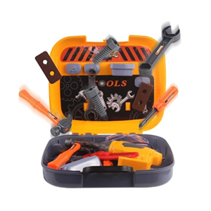 ست جعبه ابزار کارگاهی 4 در 1 کیفی کودک Tools Case 4 in 1-اسباب بازی مشاغل